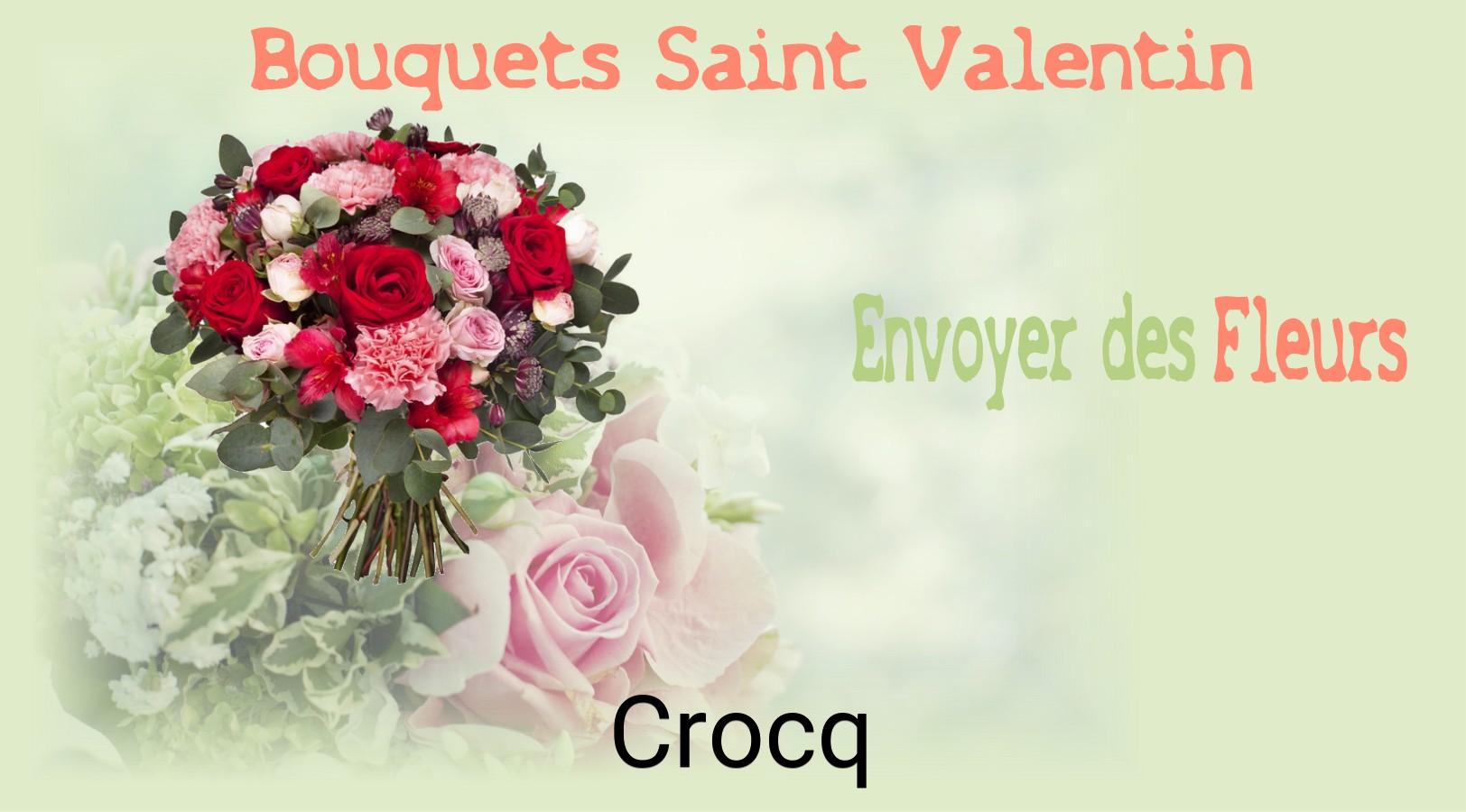 Roses de Saint-Valentin livrées à Crocq